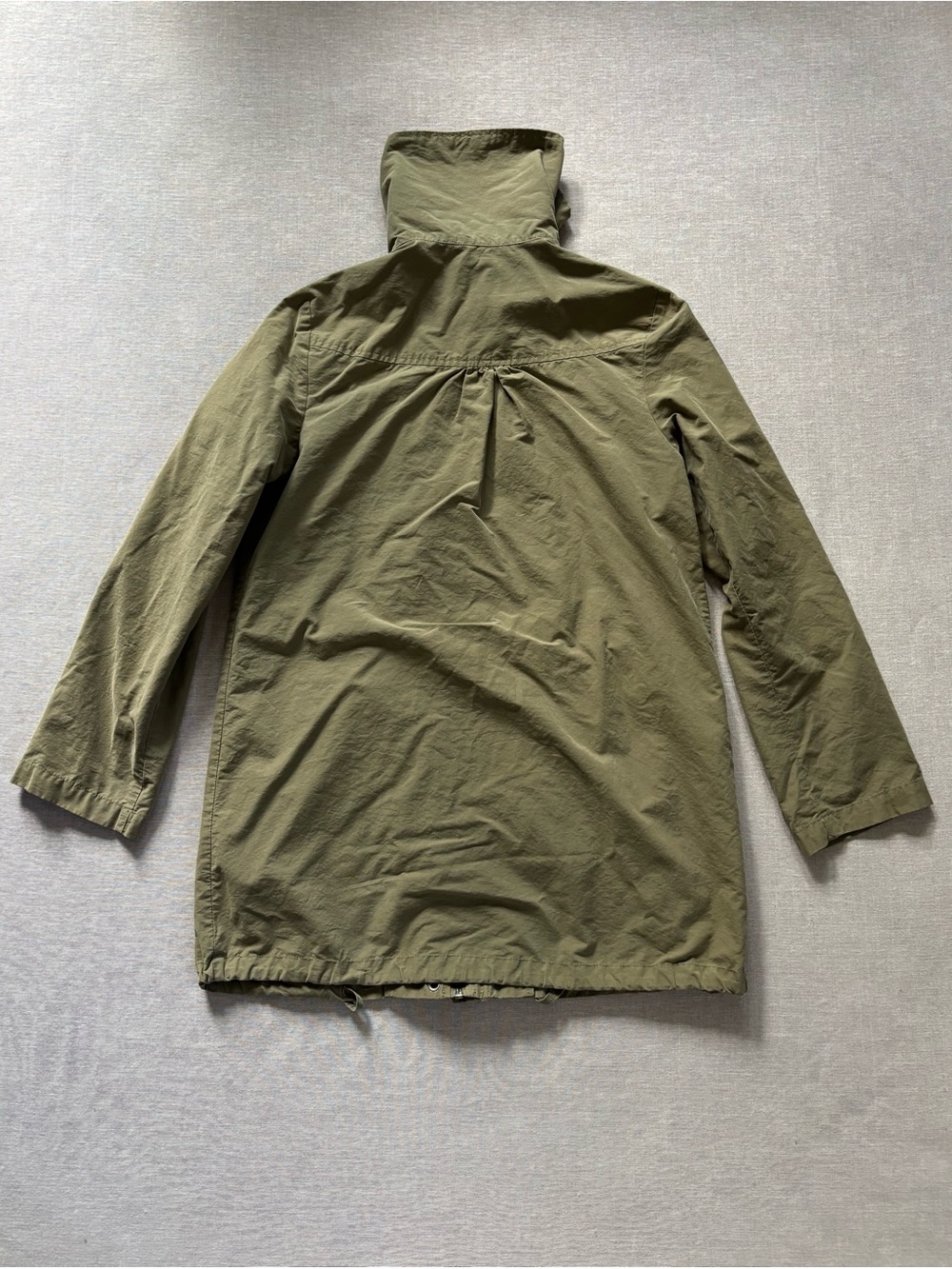 G.H. Bass & Co. Olive Utility Trench Jacket - Picture 7 of 9